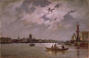 Veduta della Neva e del Lungoneve dell